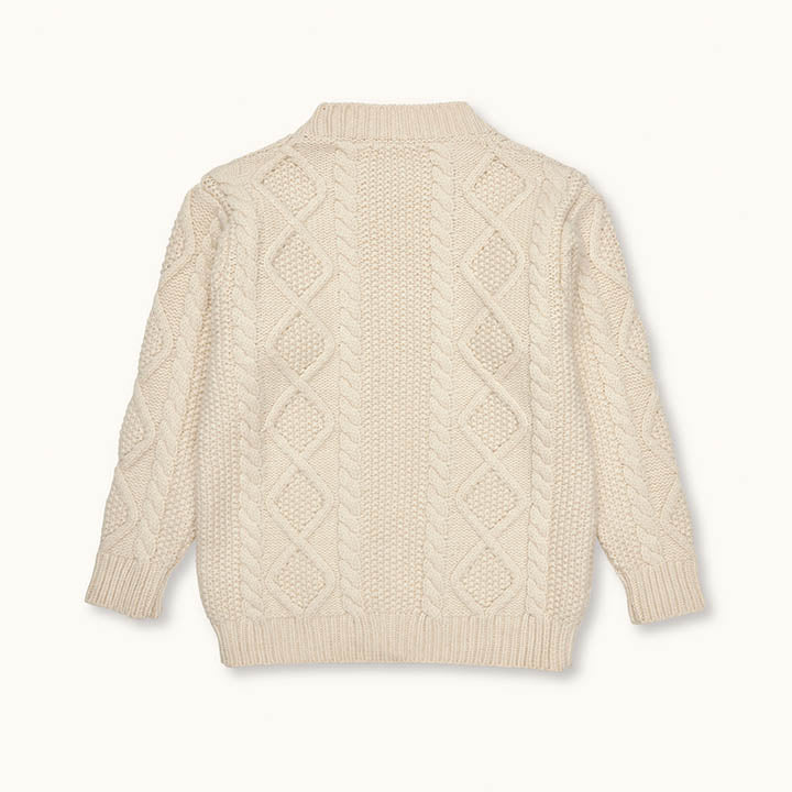 Aran sweater natural