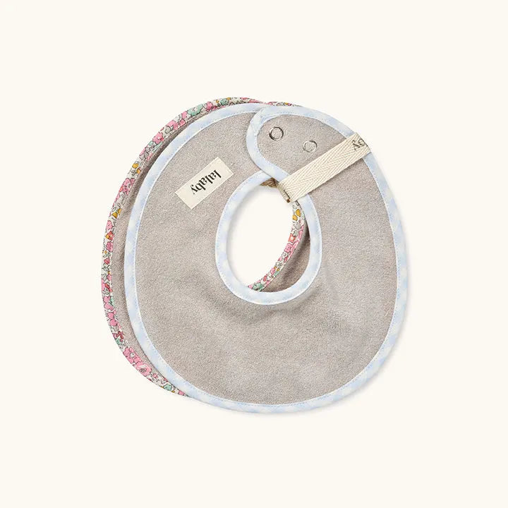 Bibi bibs 2-pack pink betsy