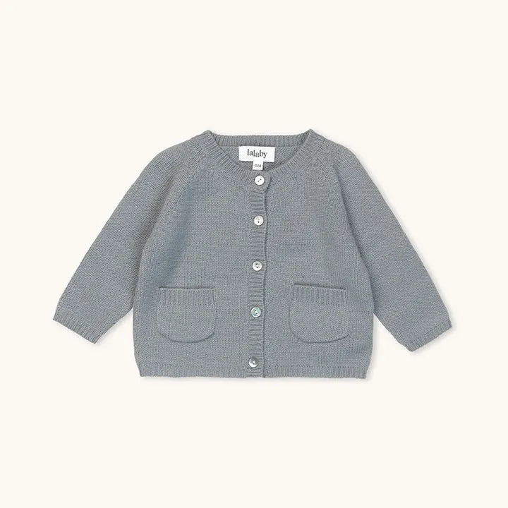 Bobbie cardigan dove (baby)