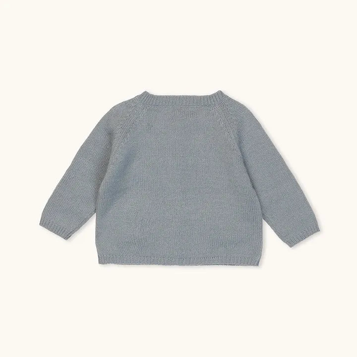 Bobbie cardigan dove (baby)