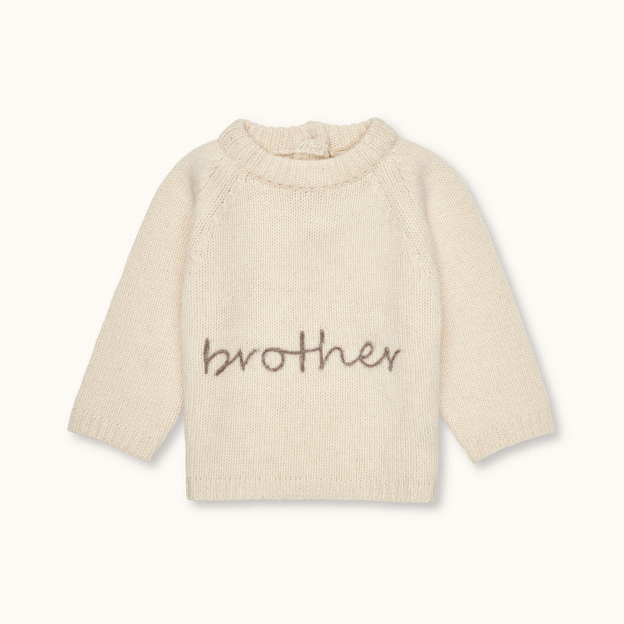 Brother sweater natural (baby)
