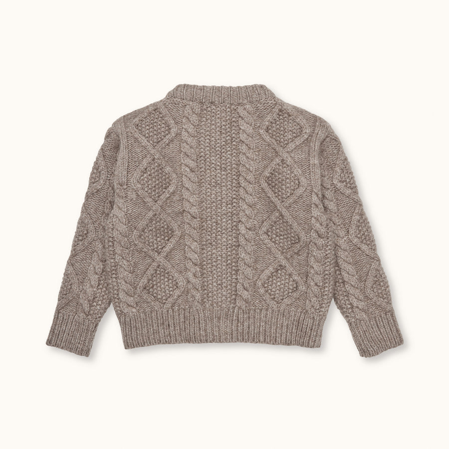 Coby cardigan millet (baby)