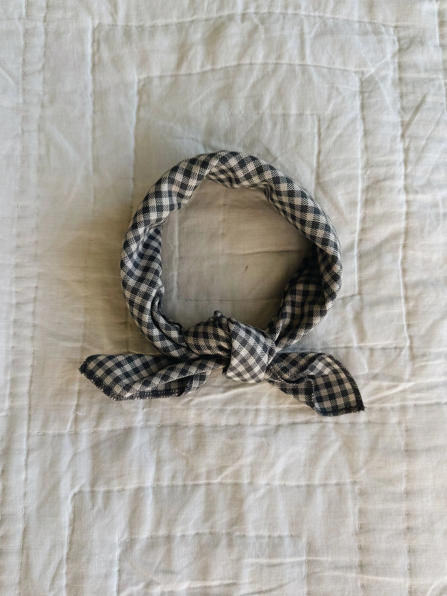 Eddie scarf forest check