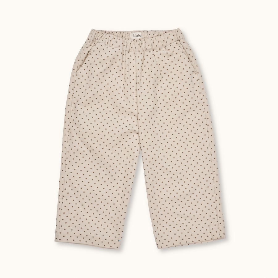 Frankie pants brown dot