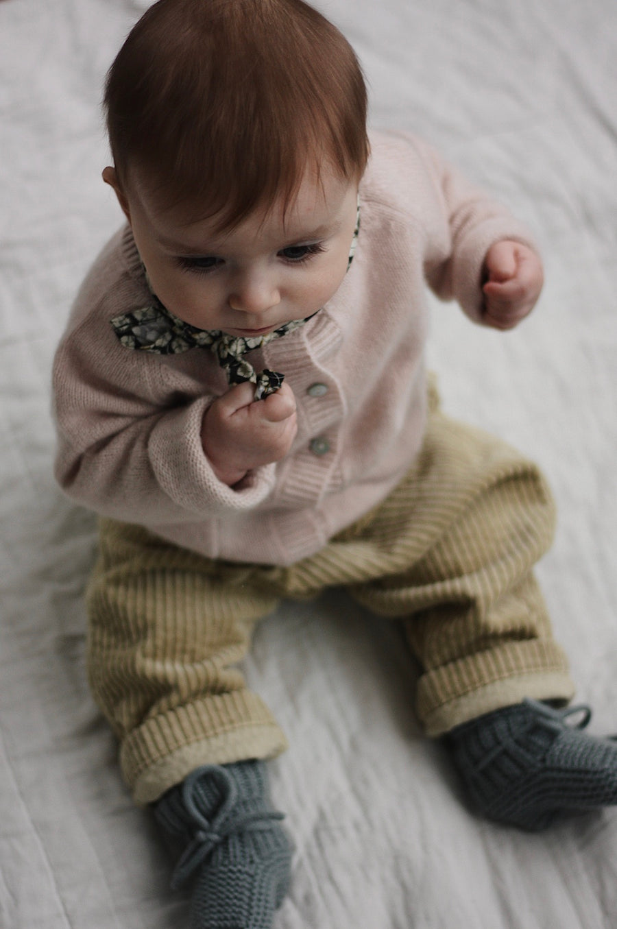 Bobbie cardigan powder (baby)