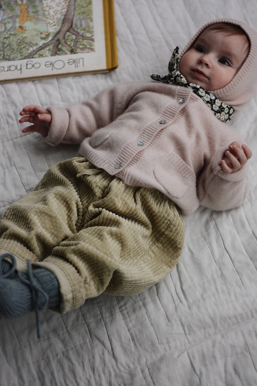 Bobbie cardigan powder (baby)