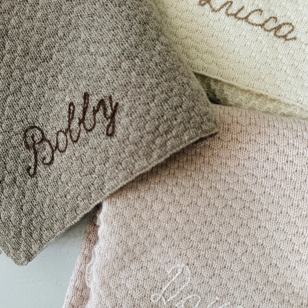 Lalaby - Aura cashmere blanket toast