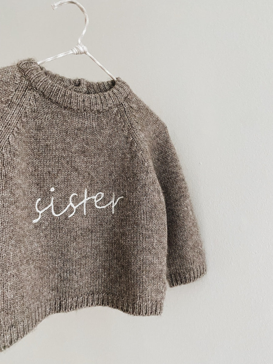 Sister sweater millet (baby)