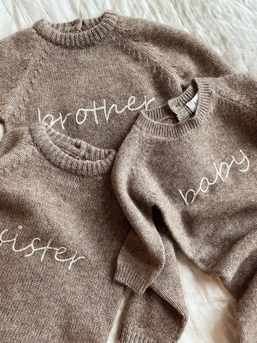 Sister sweater millet (baby)