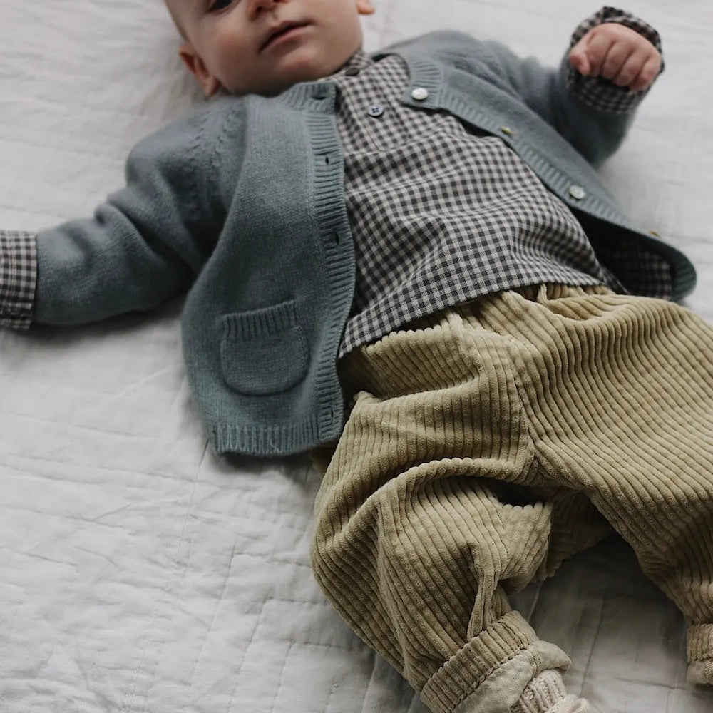 Lalaby - Carlo shirt forest check (baby)