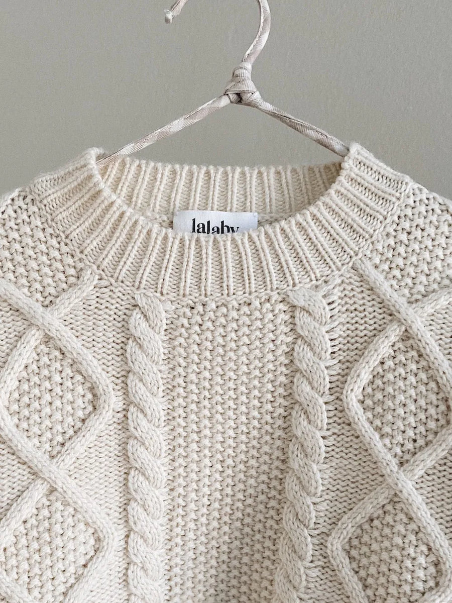 Aran sweater natural