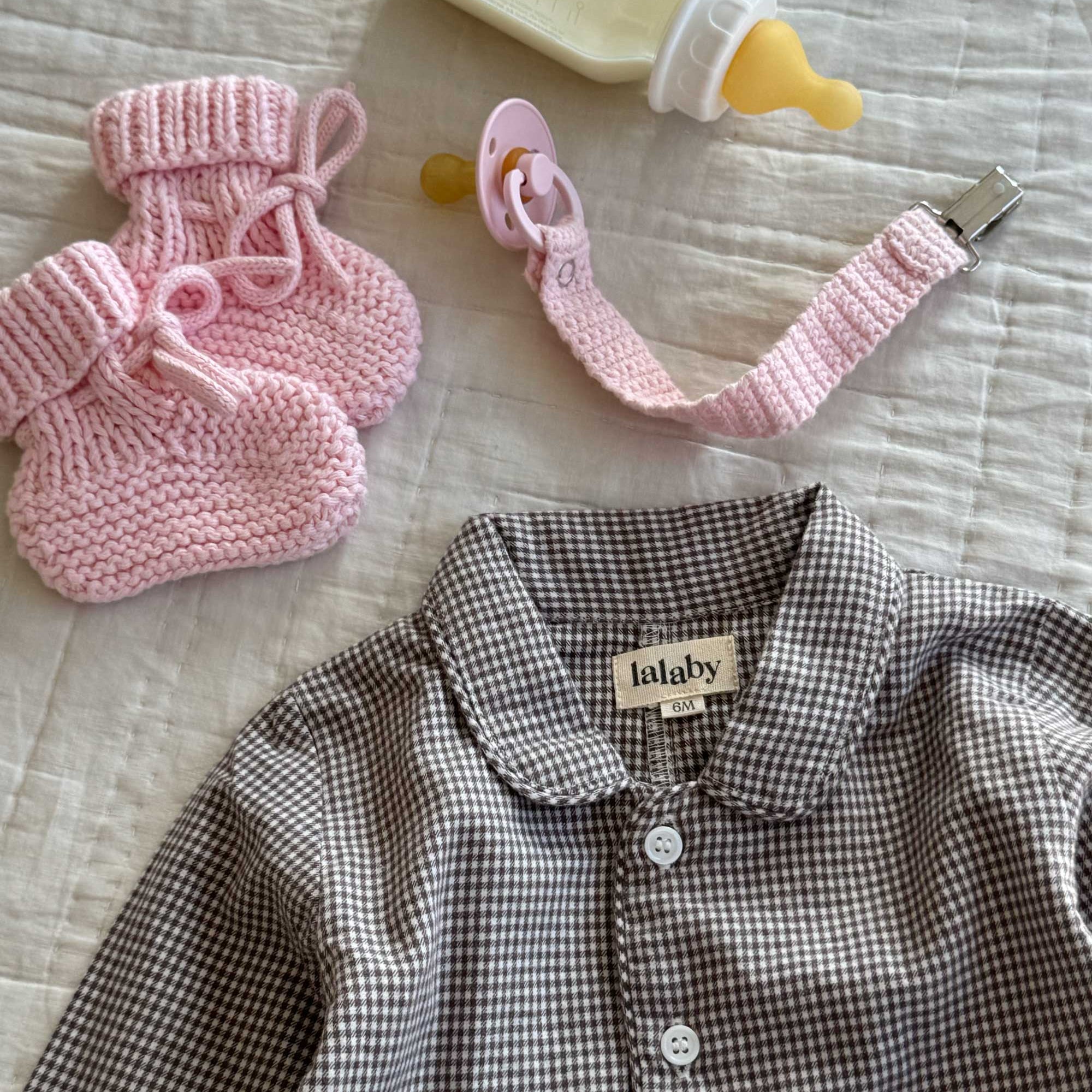 Lalaby - Pacifier clip candyfloss