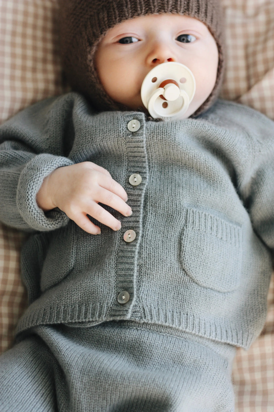 Bobbie cardigan dove (baby)