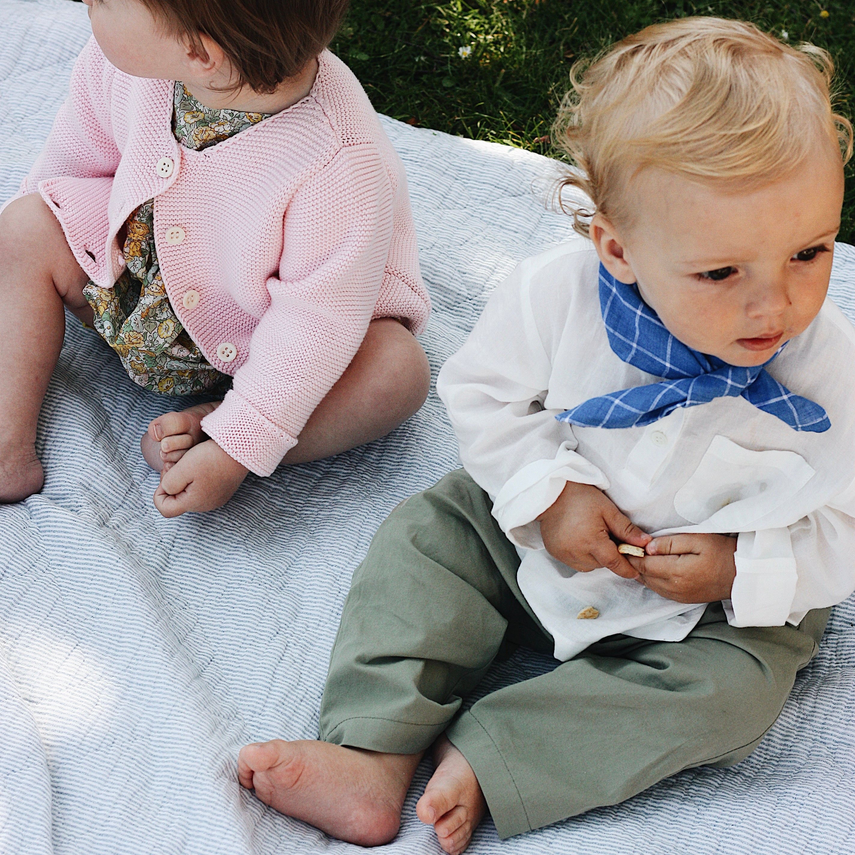 Lalaby - Carlton shirt white (baby)