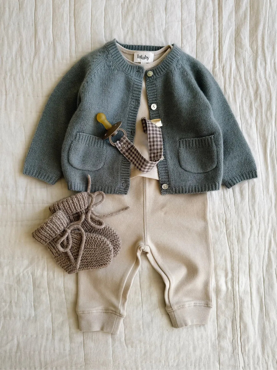 Bobbie cardigan dove (baby)