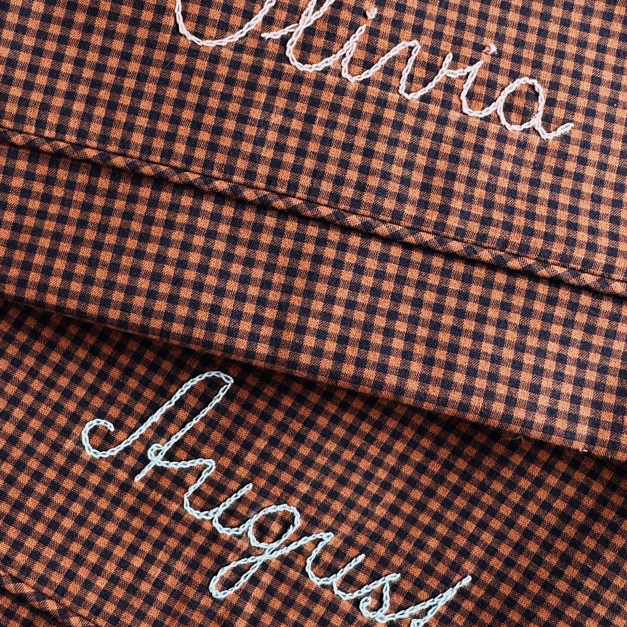 Lalaby - Classic junior bedding indigo check