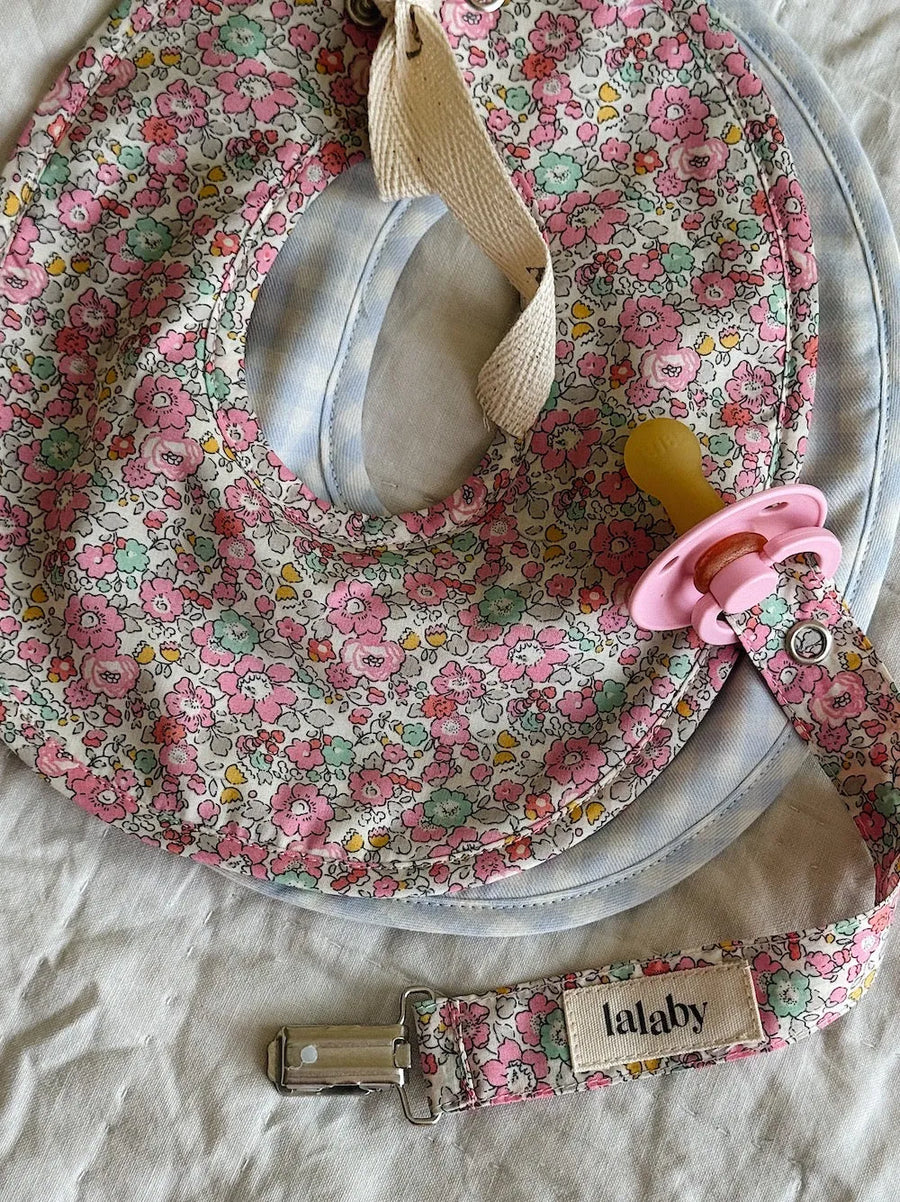 Bibi bibs 2-pack pink betsy