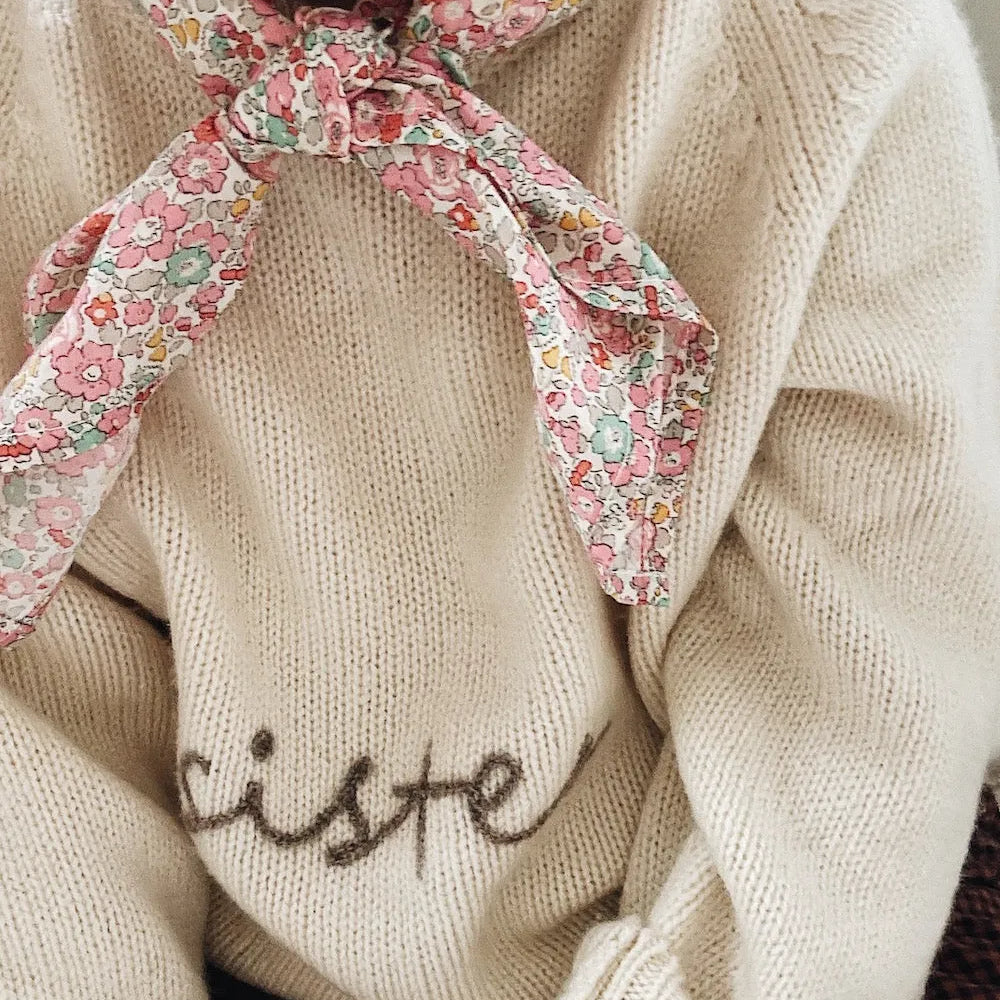 Lalaby - Sister sweater natural (kids)