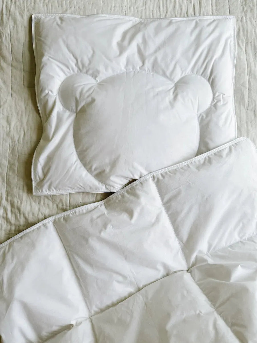 Baby bundle indigo check: Bedding, Duvet & Pillow