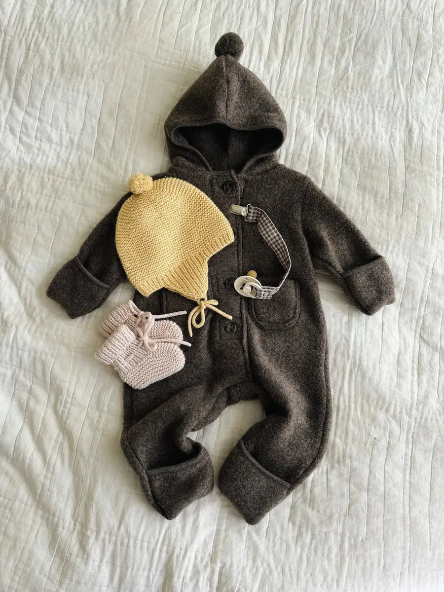 Teddy onesie chocolate