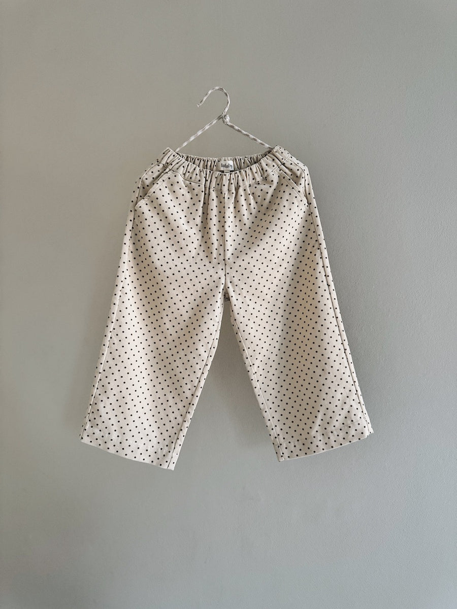 Frankie pants brown dot