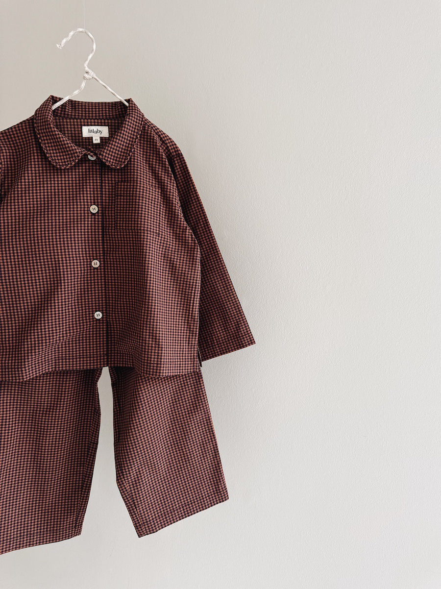 Classic Pyjamas Indigo Check