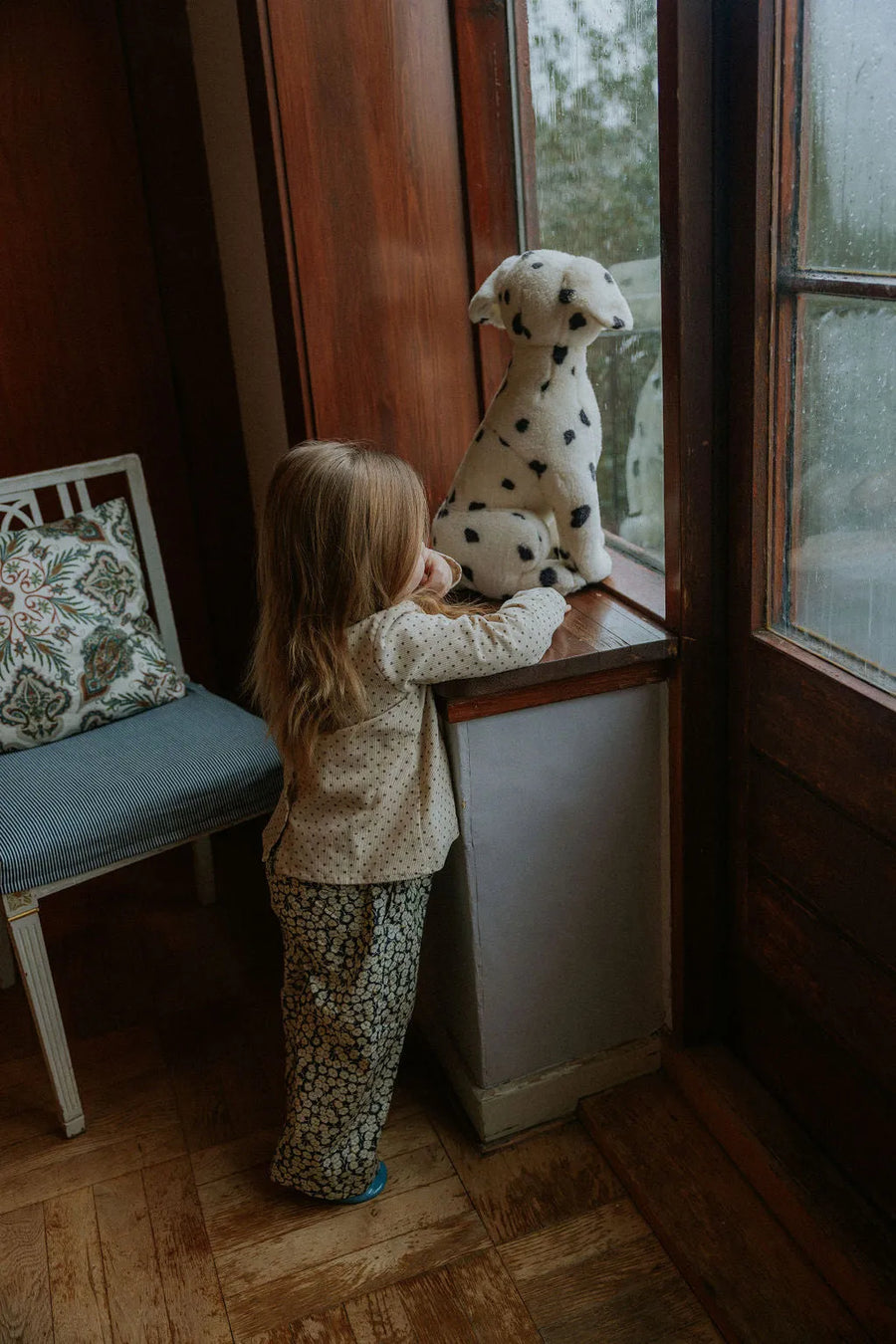 Frankie pants snowflower