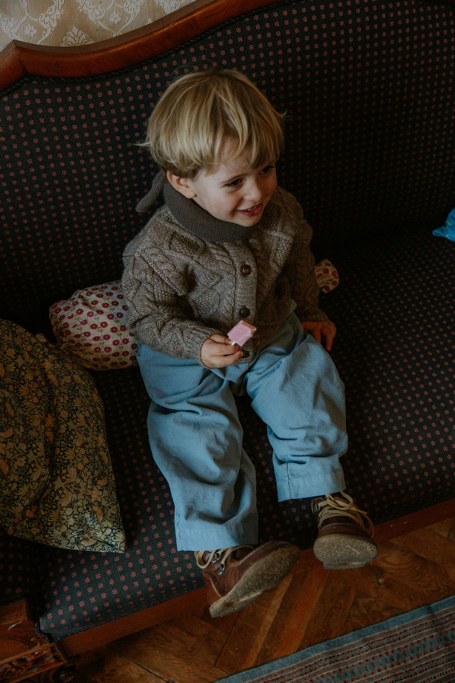 Coby cardigan millet (kids)