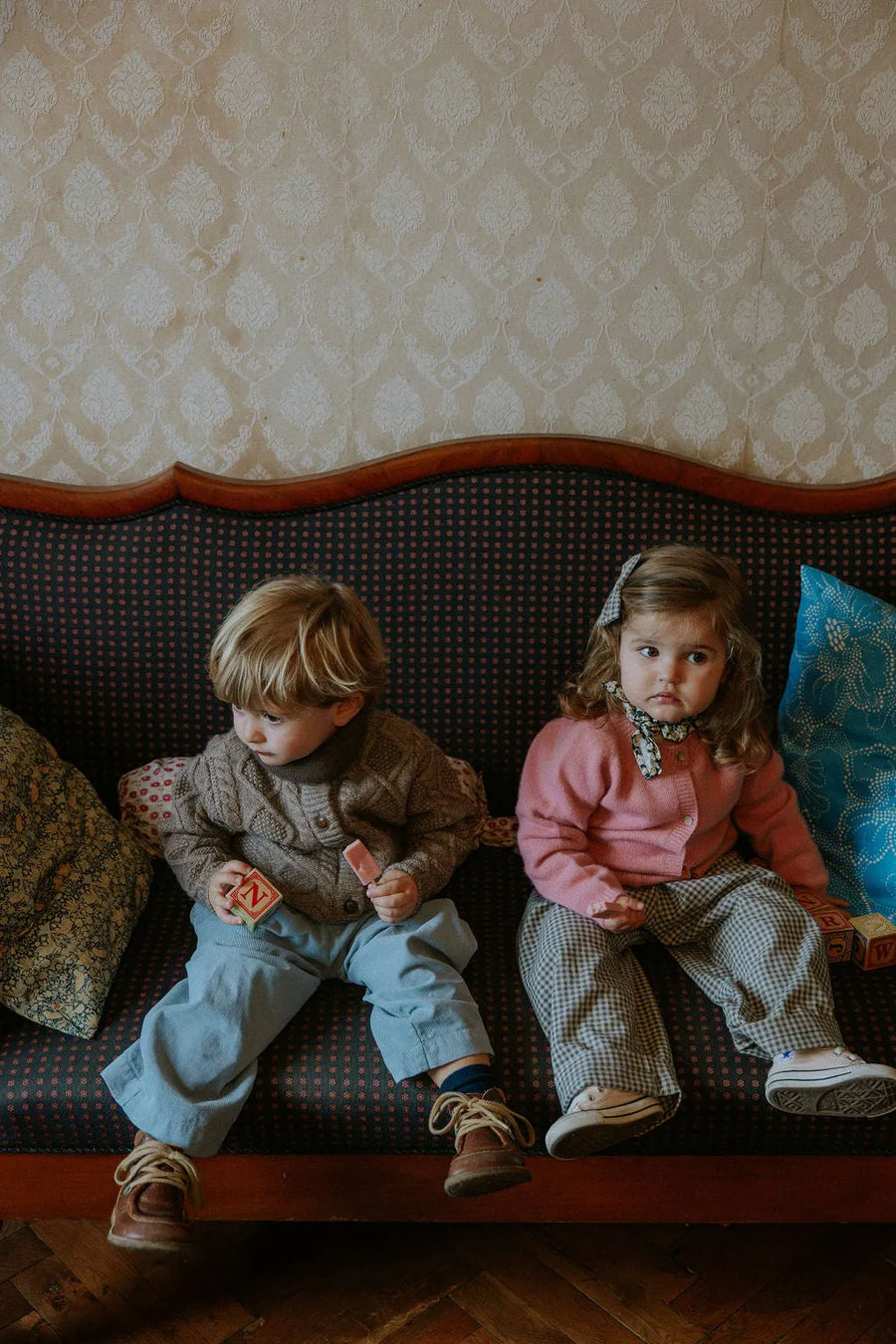 Eddie scarf snowflower