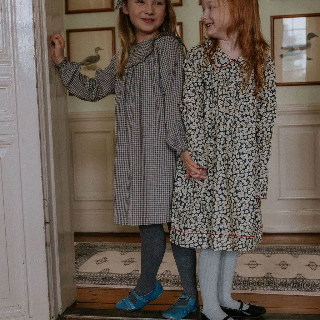 Lalaby - Noey dress forest check (kids)
