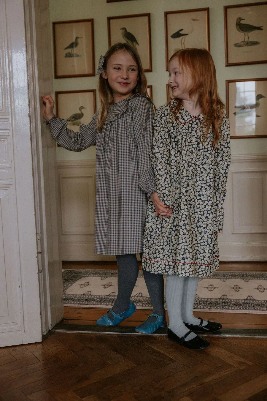 Noey dress forest check (kids)