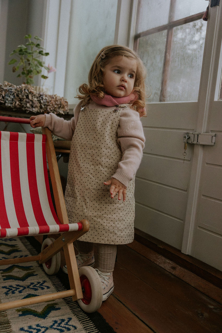 Pipi dress brown dot