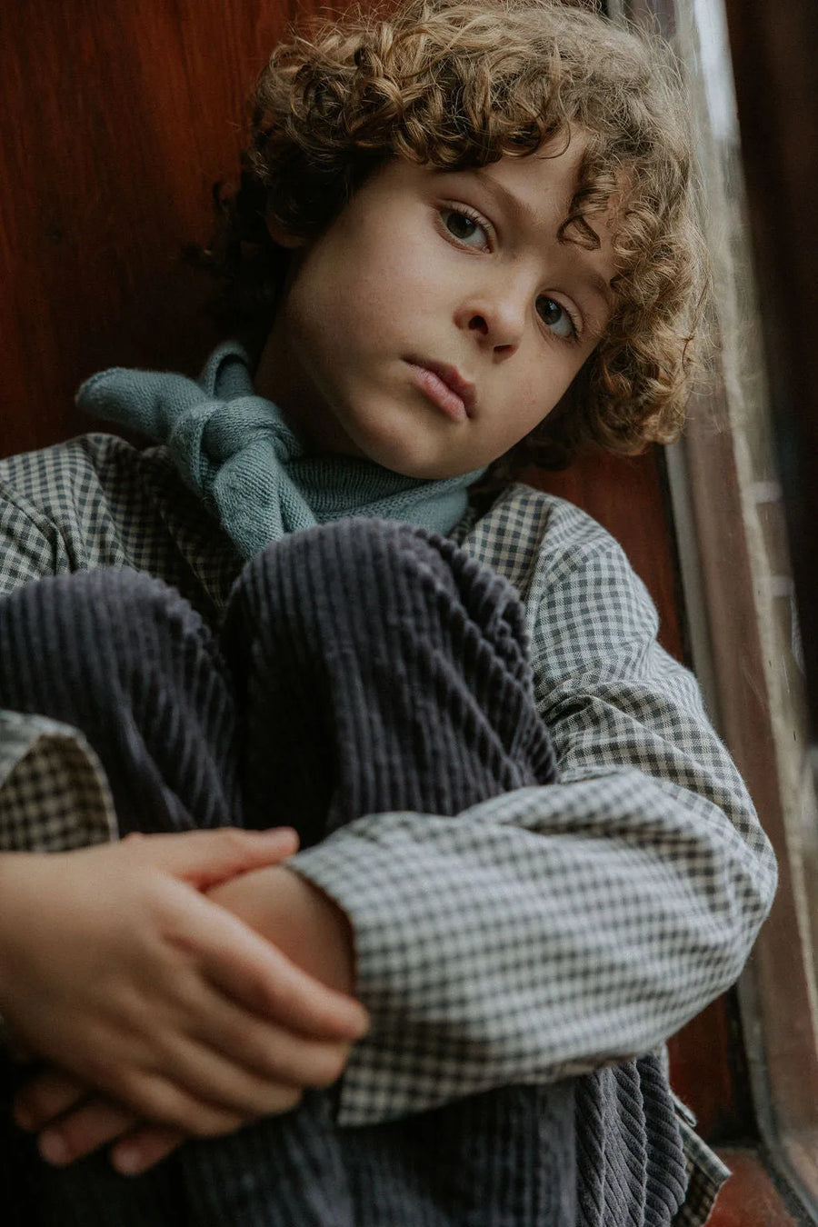 Carlo shirt forest check (kids)