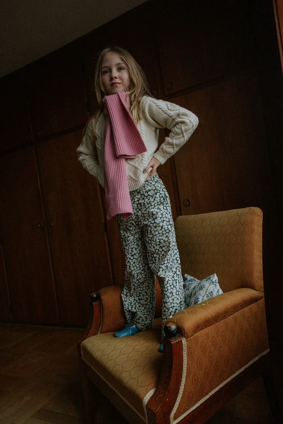 Frankie pants snowflower