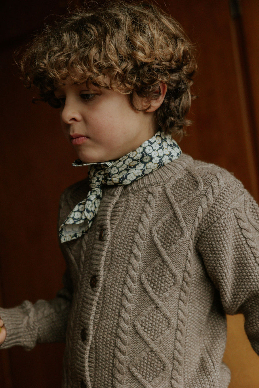 Coby cardigan millet (kids)