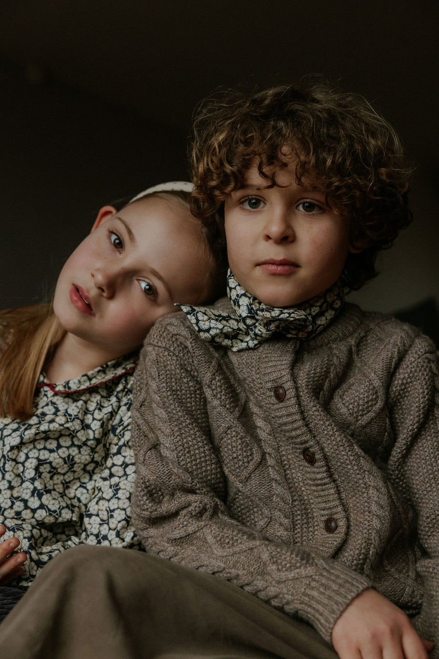 Coby cardigan millet (kids)