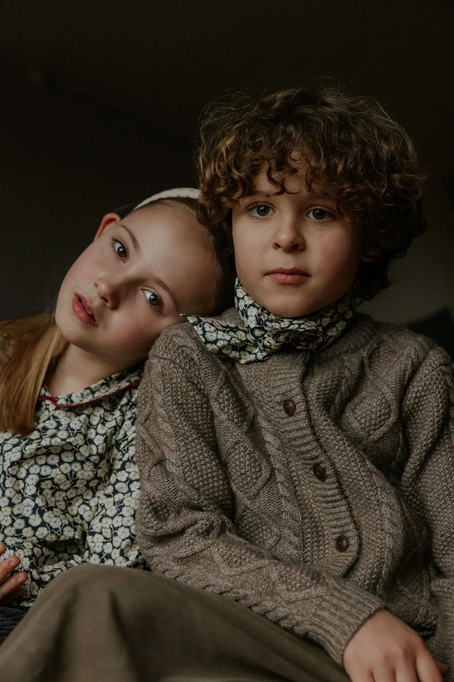 Eddie scarf snowflower