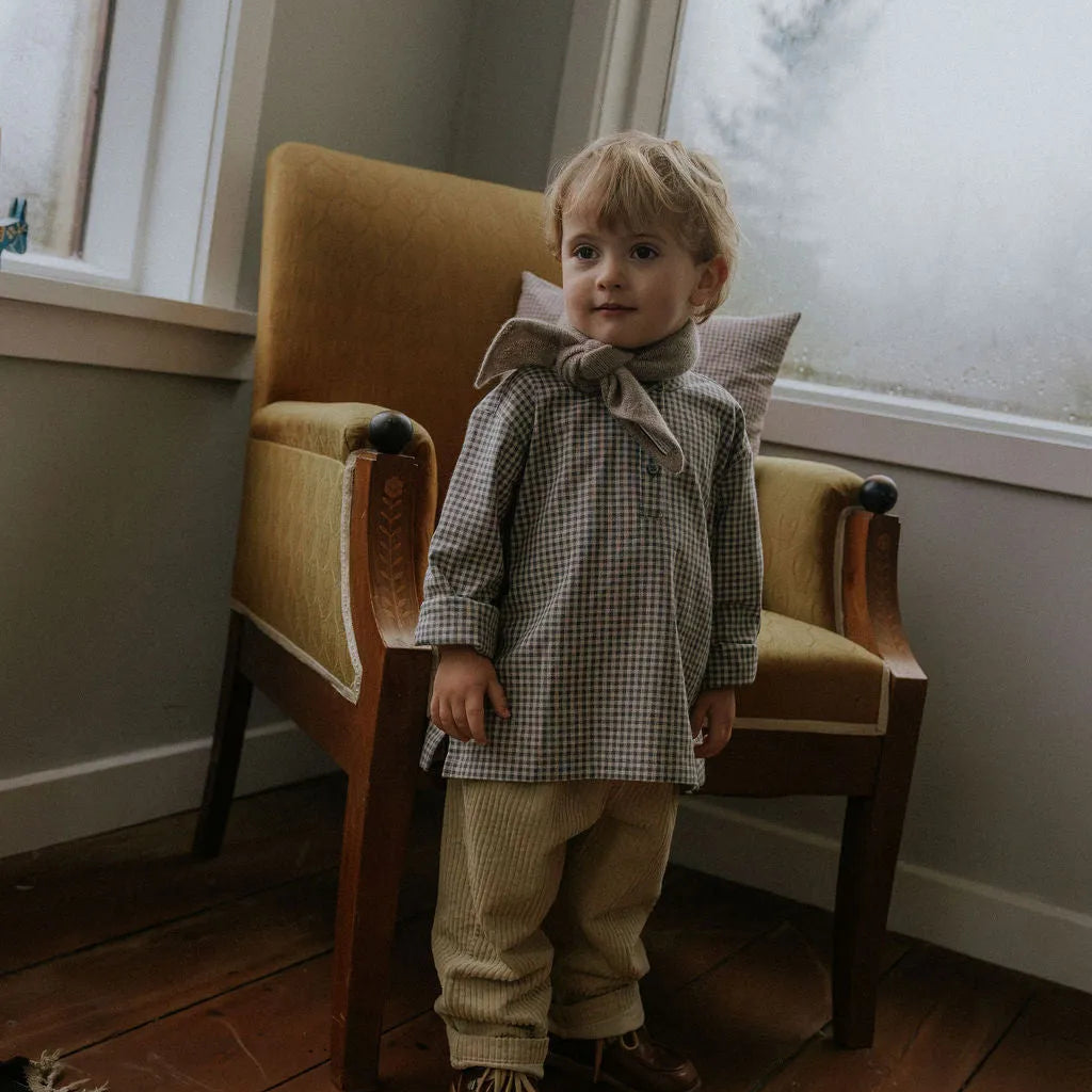 Lalaby - Carlo shirt forest check (kids)