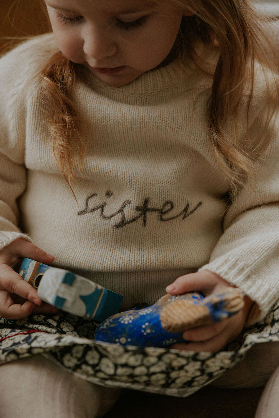 Sister sweater natural (kids)