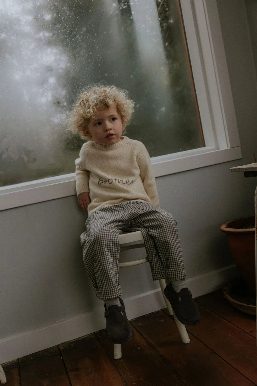 Axel trousers forest check