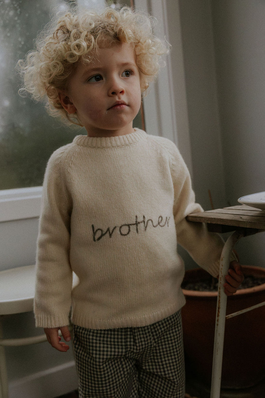 Brother sweater natural (kids)