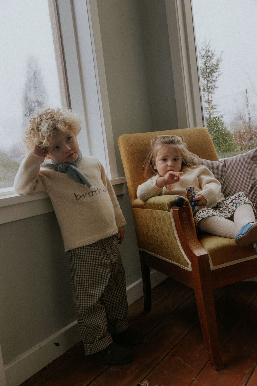 Brother sweater natural (kids)