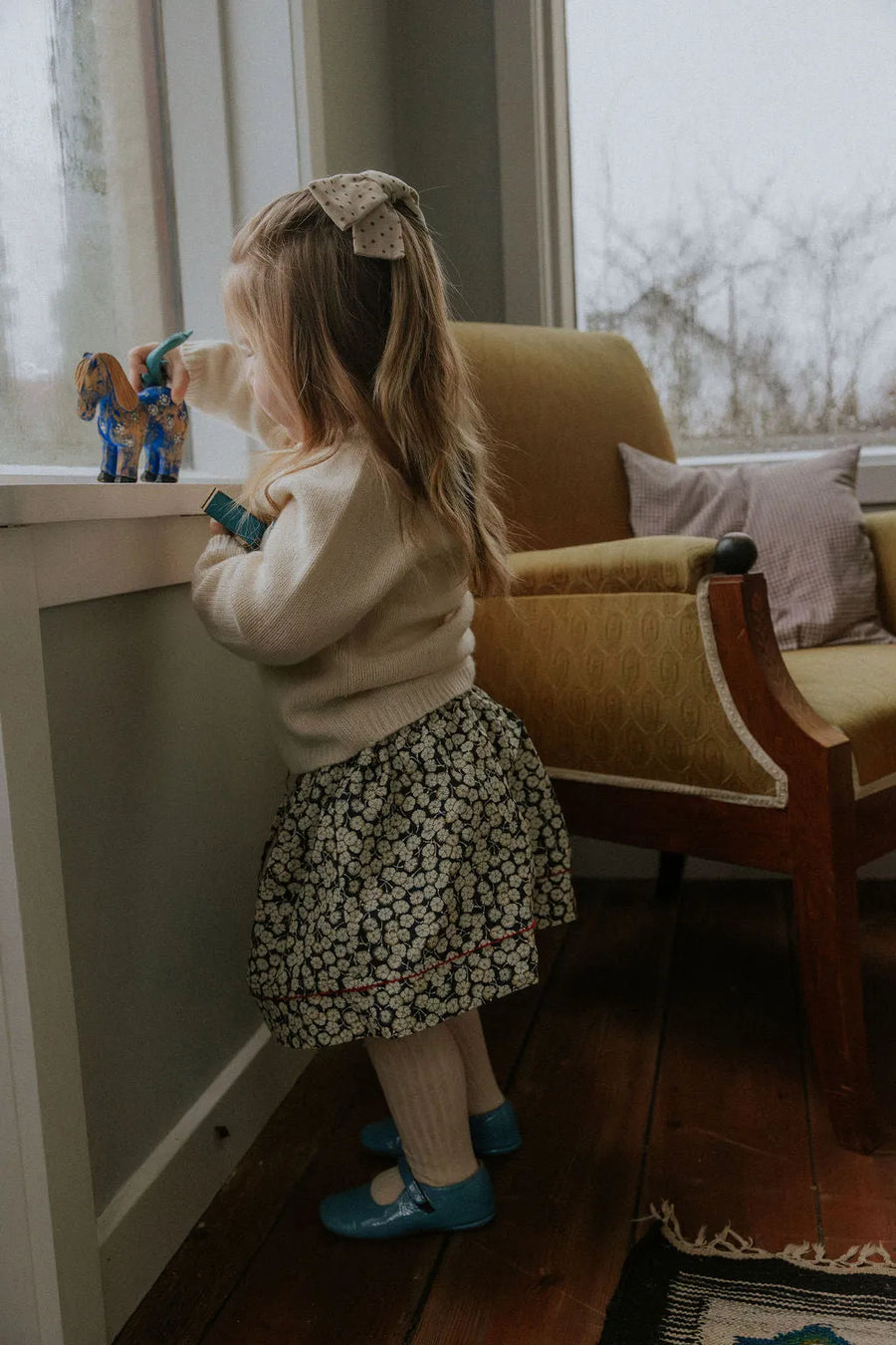 Dora skirt snowflower