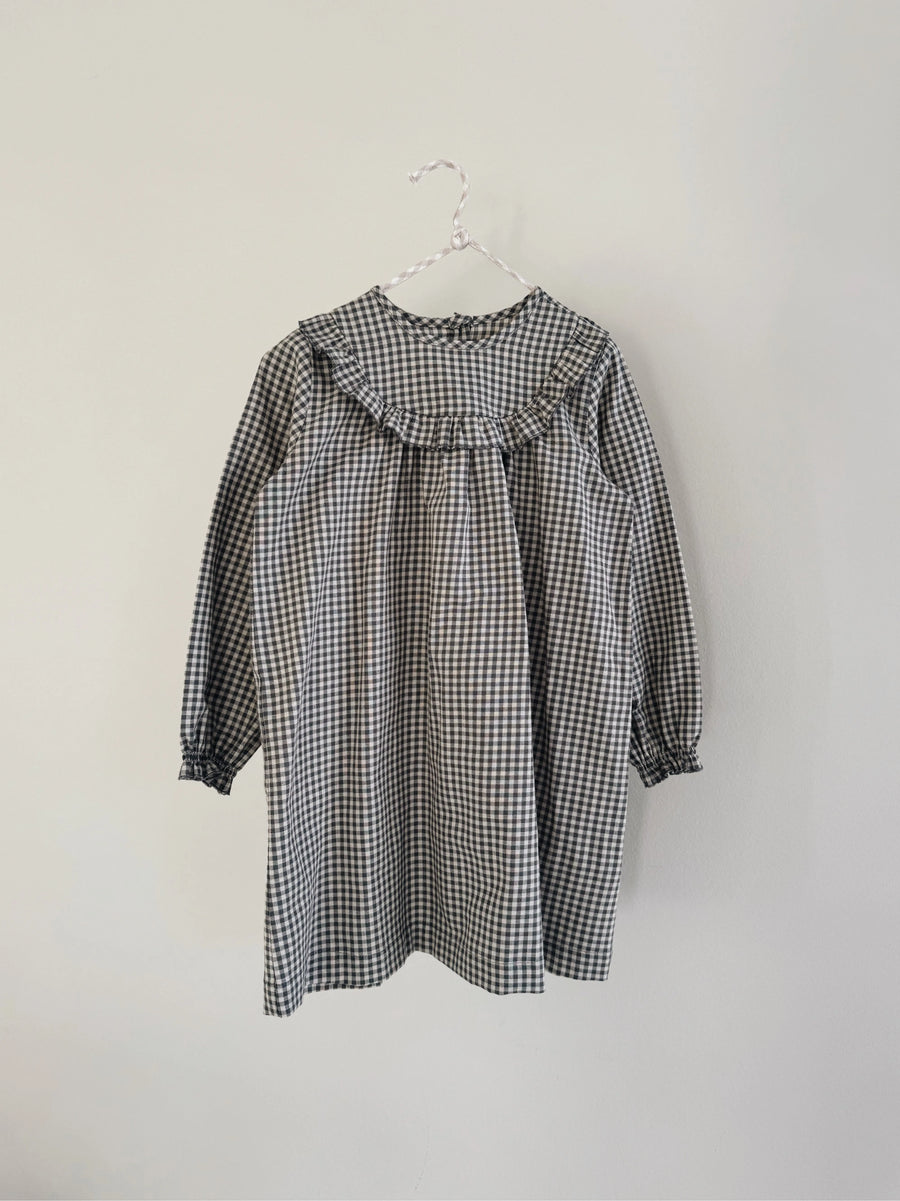 Noey dress forest check (kids)