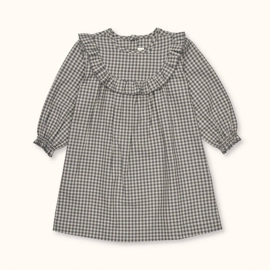 Noey dress forest check (baby)