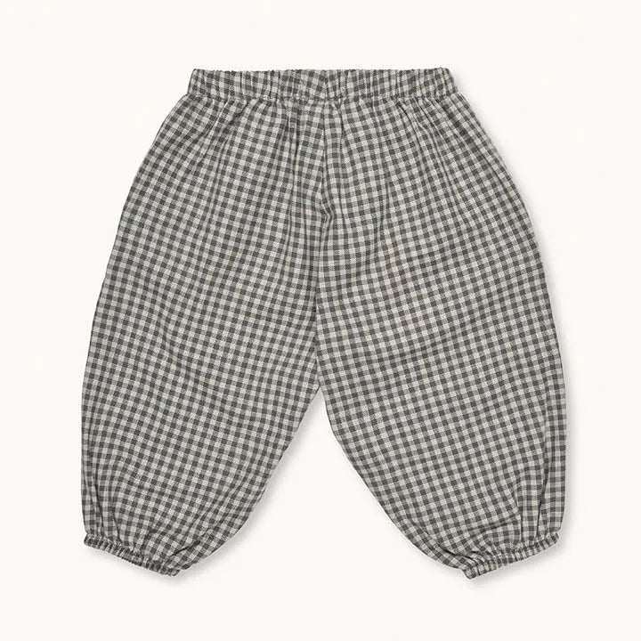 Panda pants forest check