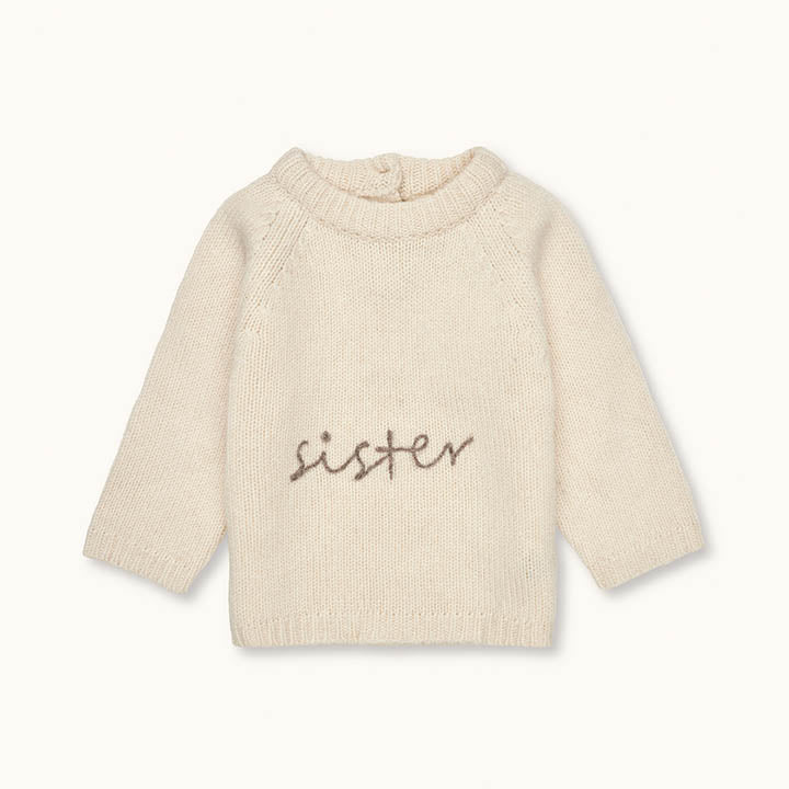 Sister sweater natural (baby)