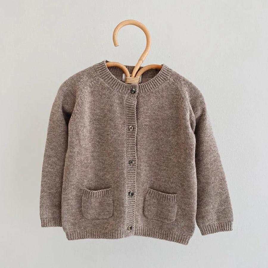 Bobbie cardigan toast baby