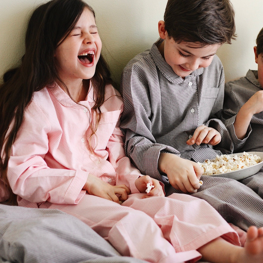 Lalaby - Classic pyjamas tiny check pink
