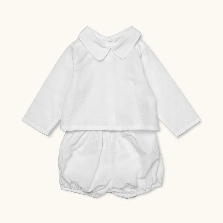 Vilja set white dot